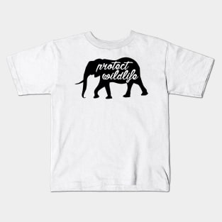 protect wildlife - elephant Kids T-Shirt